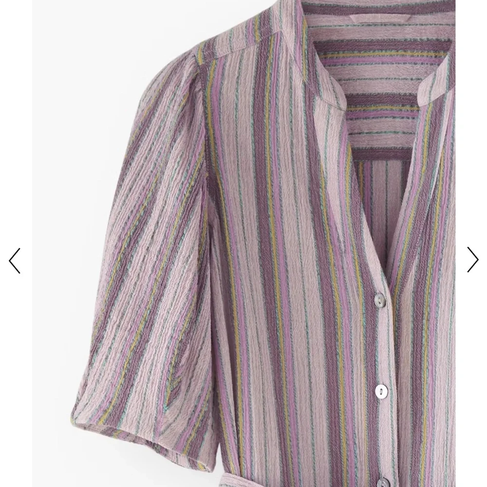 Wrap London Striped textured dress
Crinkle cotton - Picture 8 of 8